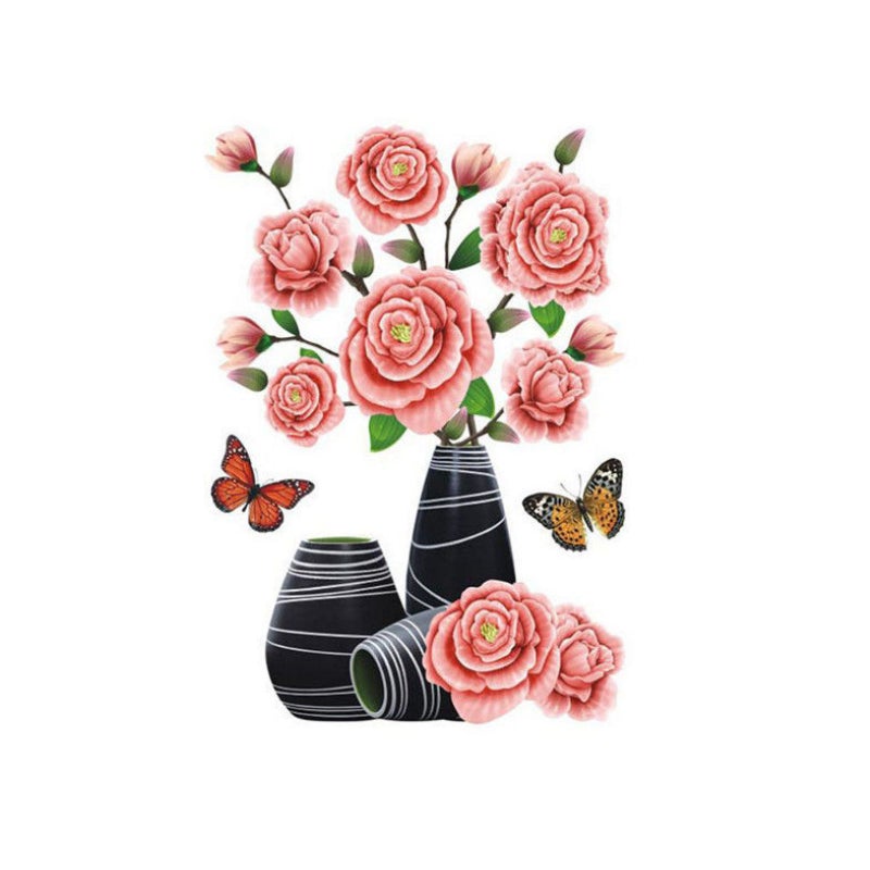Frendorf | DIY Pflanze Vase 3D Stereo Aufkleber Selbstklebend