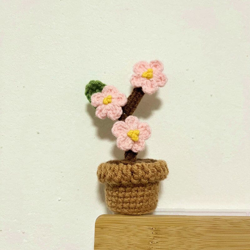 Frendorf | Handgemachte gestrickte Blumen