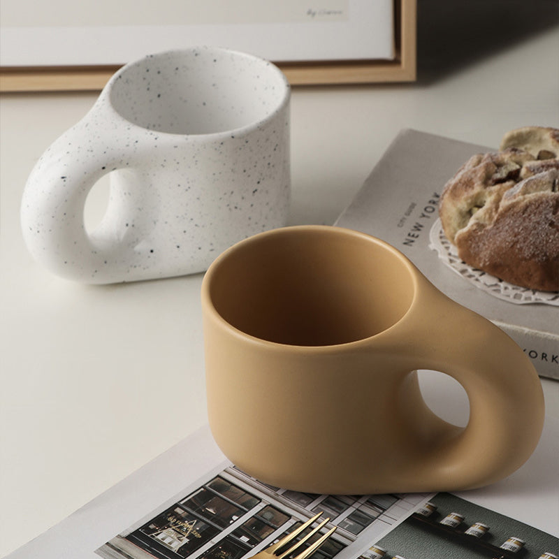 Nordic Minimalist Süße Dicke Tasse