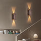 Frendorf | ZenLuxe Nordic Design LED Wandleuchte | Modernes Aluminium | Flaches Panel | Energiesparend | Dekolampe für Wohnzimmer &amp; Büro
