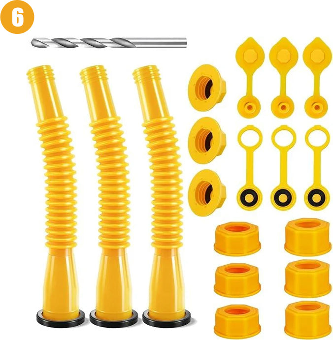 Frendorf | Aufgerüsteter Ersatz-Benzinkanister-Auslauf mit flexiblem Kopf