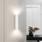 Frendorf | LightVibe Aluminium Wandleuchte Zylinder | 2-flammig | Modernes Design | Innen & Außen