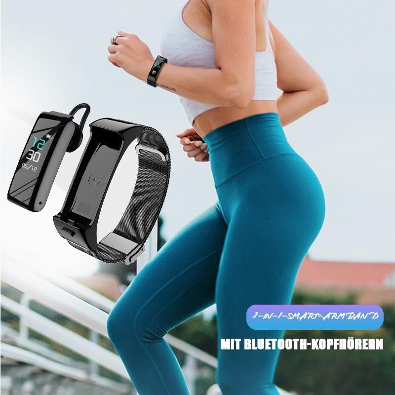 Frendorf | 2-in-1-Smart-Armband mit Bluetooth-Kopfhörern