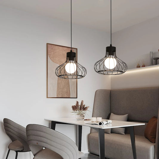 Frendorf | MetalLuxe Moderne Pendelleuchte aus Metall | Elegantes Design | Dimmbar | Perfekte Beleuchtung für Esszimmer und Küche