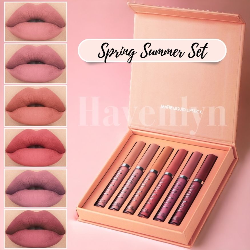 Frendorf | Havenlyn | Everlasting Liquid Lipstick Matte (Set 6 Stück)