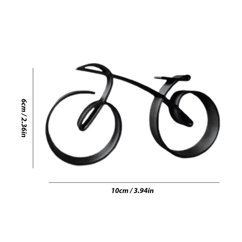 Frendorf | WireframeBike - Abstrakte Fahrradskulptur Einrichtung