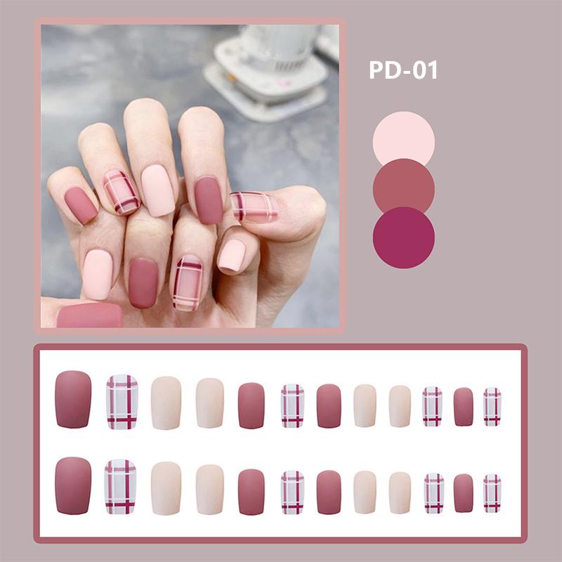 Frendorf | Vollabdeckende Fake Nail Tips (24 Stück)