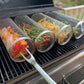 Frendorf | 360° drehbarer Grillkorb – Robustes Edelstahldesign – 21x9x9cm