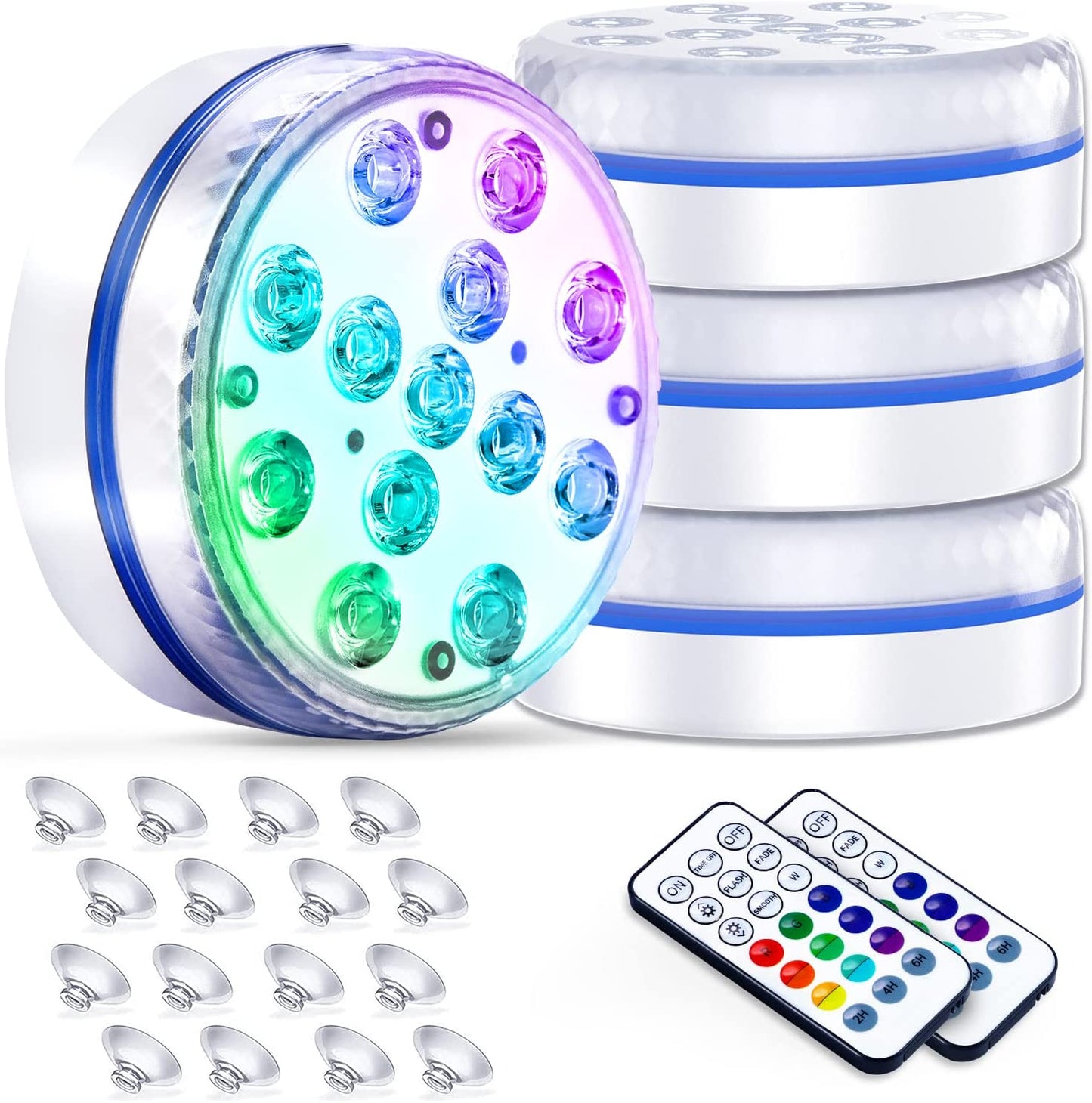 Frendorf | LED-Poolbeleuchtung (4er-Pack)