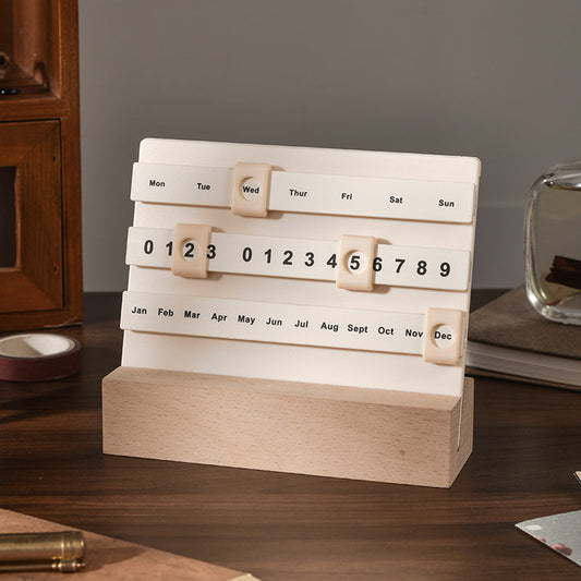 Frendorf | 2024 Holz Ewiger Kalender