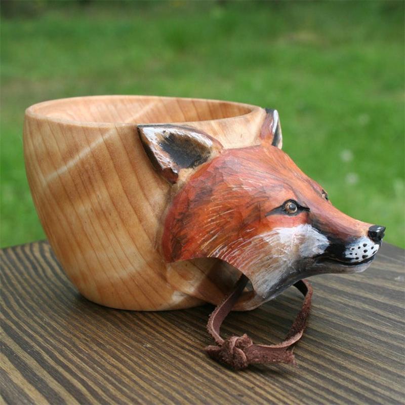 Frendorf | Tierische Outdoor-Holzbecher