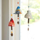 Frendorf | Keramische Vogel Windspiel Liedglocke Garten Hof Hausdekoration