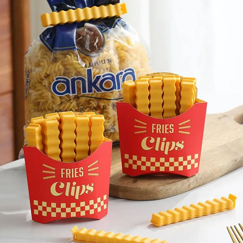 Frendorf | Lustige magnetische Pommes Frites Lebensmittelklammern