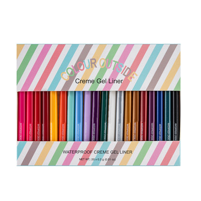 Frendorf | 20 PCS Bunte Eyeliner Bleistift Set