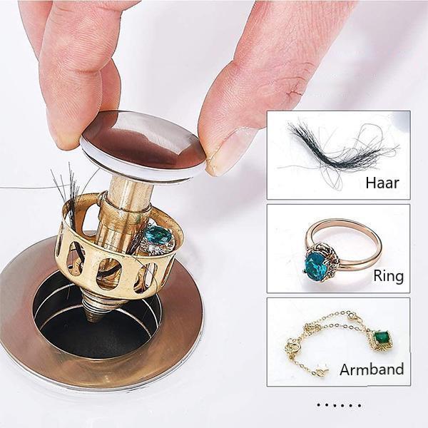 Frendorf | 2-in-1-Badewannenstopfen und -filter