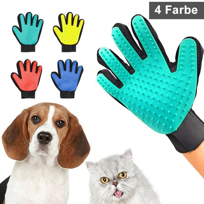 Frendorf | Bequee Hochwertiger Fellpflege-Handschuh für Hund & Katze