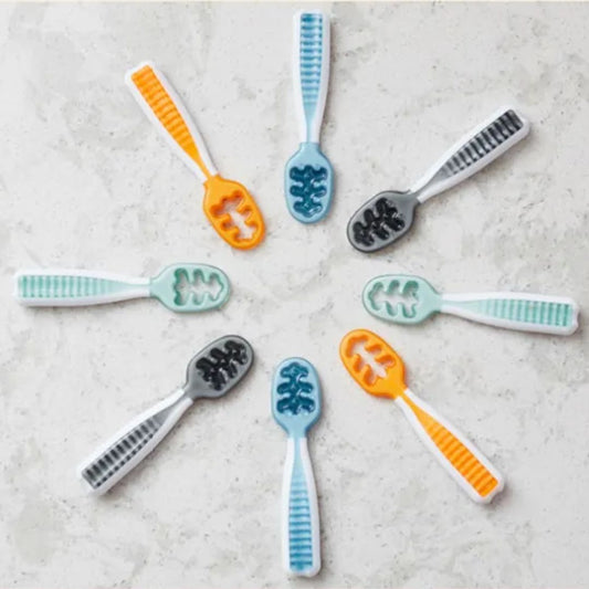 Frendorf | Baby Lernlöffel Set – Selbstlern-Besteck für Babys