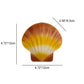 Frendorf | ShellBright LED Wandleuchte | Kreatives Muscheldesign | Aluminium | Wasserdicht | Außenbeleuchtung