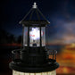 Frendorf | SolarSpin LED Gartenleuchte | Rotierender Turm | Solarbetrieben | Deko & Landschaftsbeleuchtung