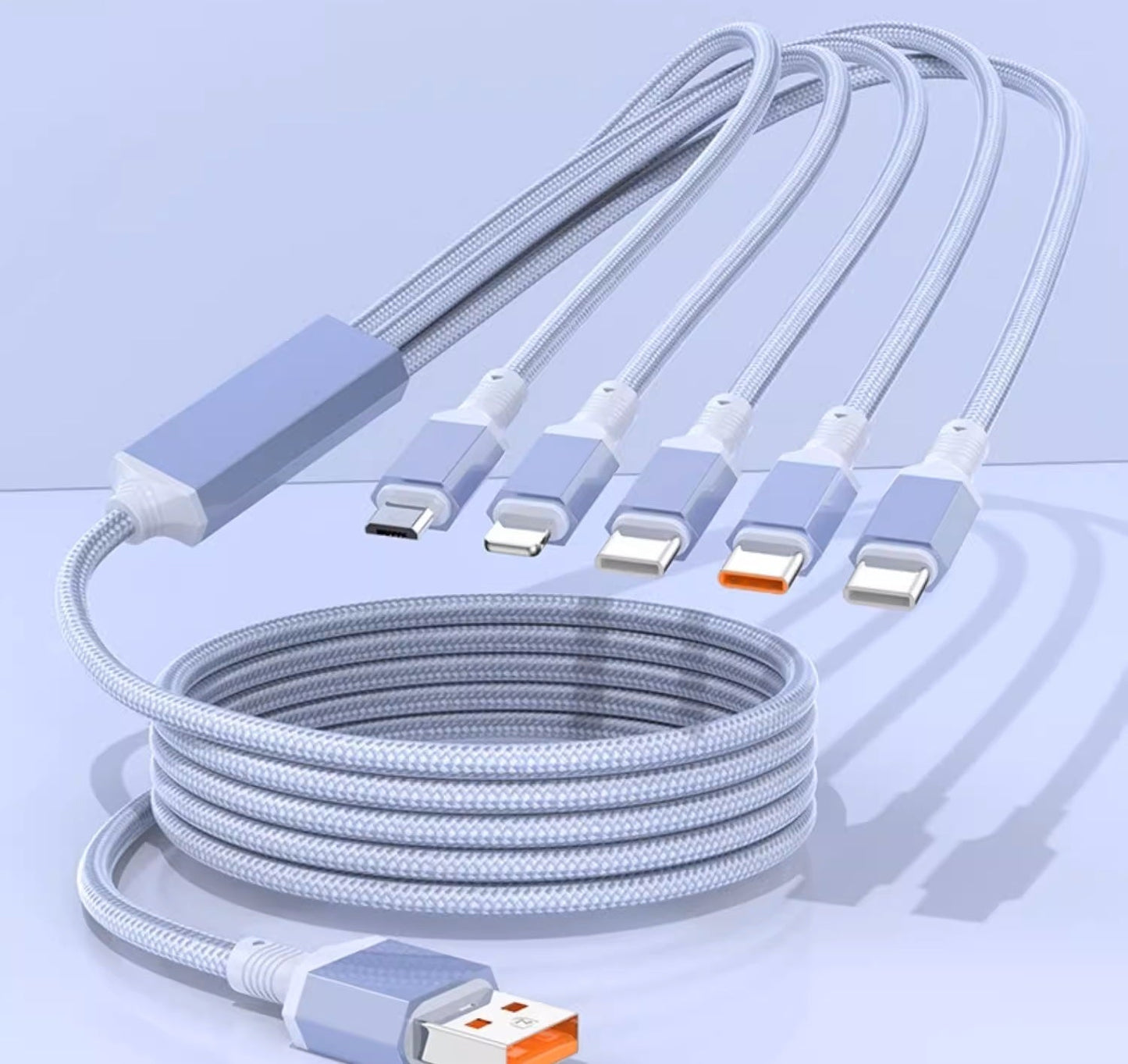 Frendorf | 100W Schnelllade 5-in-1 Datenkabel - Energie Tanken