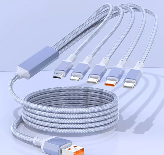 Frendorf | 100W Schnelllade 5-in-1 Datenkabel - Energie Tanken