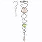 Frendorf | Windspiel Dekor Kristall Blickball Spiral Schwanz Windspinner Stabilisator