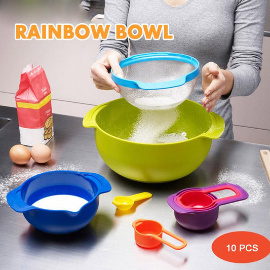 Frendorf | 10-teiliges Regenbogen-Schalen