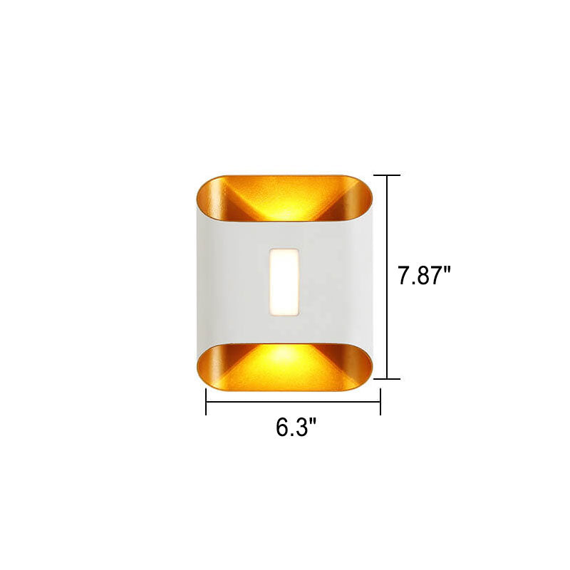 Frendorf | Luxorma ArcLume Außenwandleuchte | Modernes Design | Wasserdicht | Aluminium | LED für Terrassen