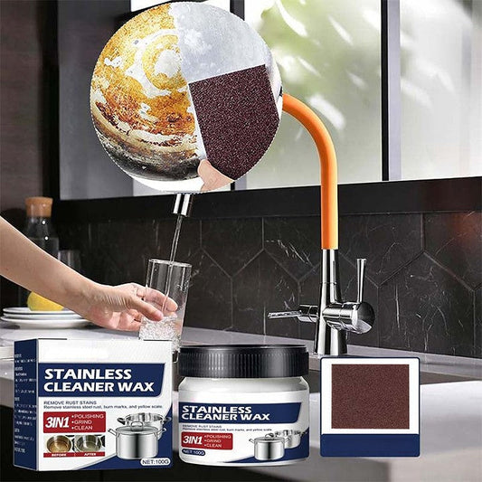 Magische Nano Edelstahl Reinigungs-Paste Wachs