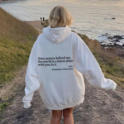 Frendorf | Sweatshirt 'Person Hinter Mir'