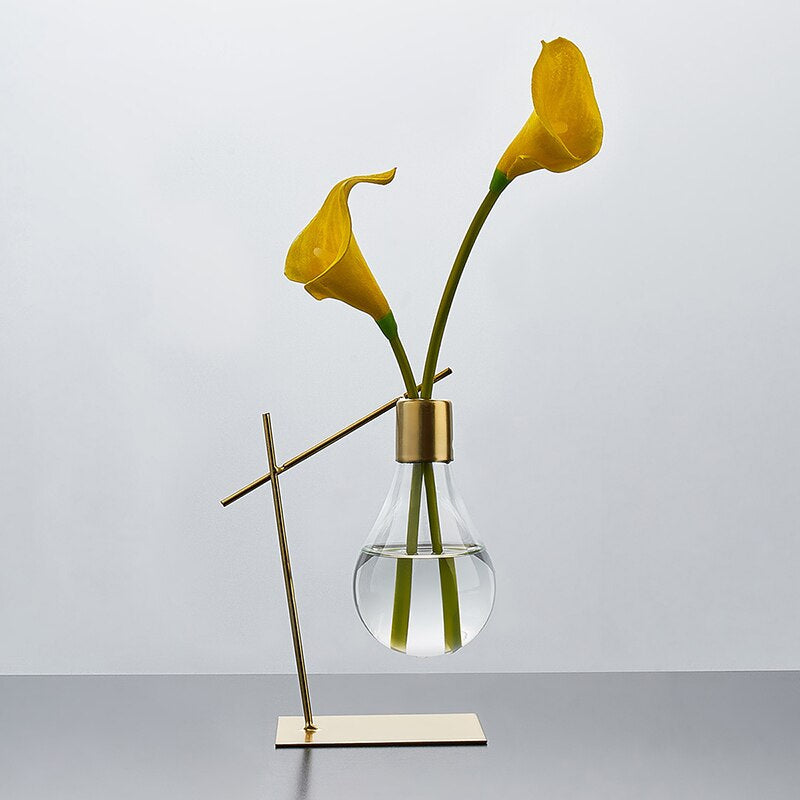 Frendorf | BloomBulb Pflanzenvermehrungs Vase | Zeitloses Design | Deko für Zuhause & Büro | Einzel & Doppel