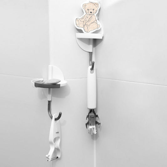 Frendorf | 2-in-1 Minimalist No-Drill Haken für Küche und Bad