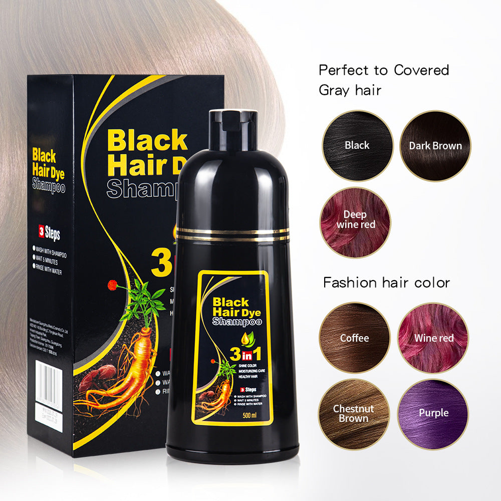 Frendorf | BLACK HAIR DYE SHAMPOO (AYURVEDIC NO SIDE EFFECT)