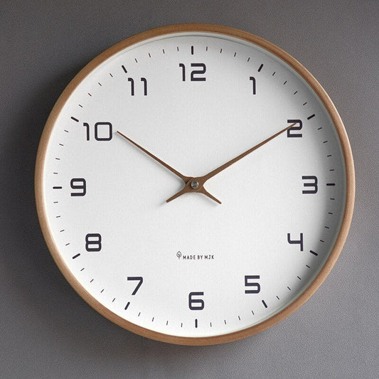 EinzigHolz - Skandinavische Schlichtheit Wanduhr