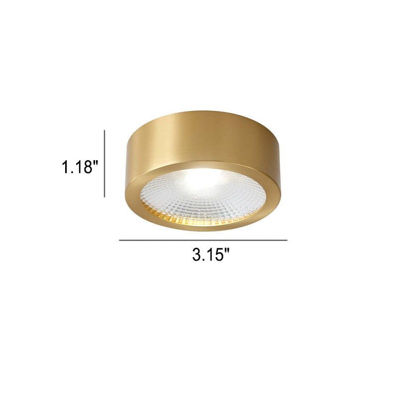 Frendorf | LumoLux Ultra-thin LED Deckenleuchte | Kupfer | Modernes Design | Dimmbare Deckenlampe | Energieeffizient | Stimmungslicht