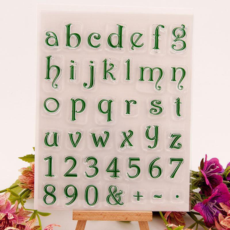 Frendorf | Alphabet oder Zahlen Kuchen Stempel Werkzeug