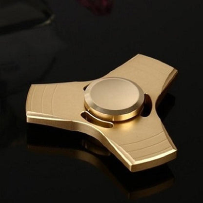 Frendorf | Premium Metall Tri-Spinner Fidget Spielzeug: Ultra langlebig Hochgeschwindigkeit 1-5 Min Drehungen