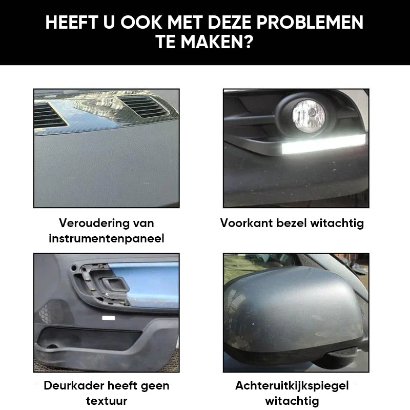 Frendorf | AutoFix Kunststoff-Restaurator – 180 Tage lang glänzender Schutz für Ihr Auto!