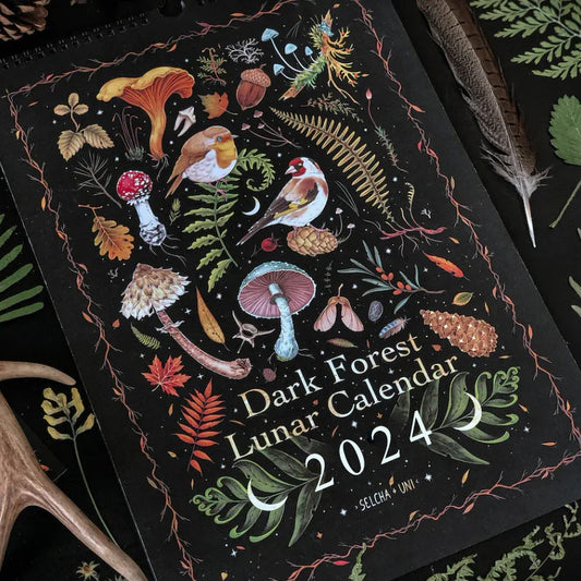 Frendorf | 2024 Dunkler Wald Mondkalender