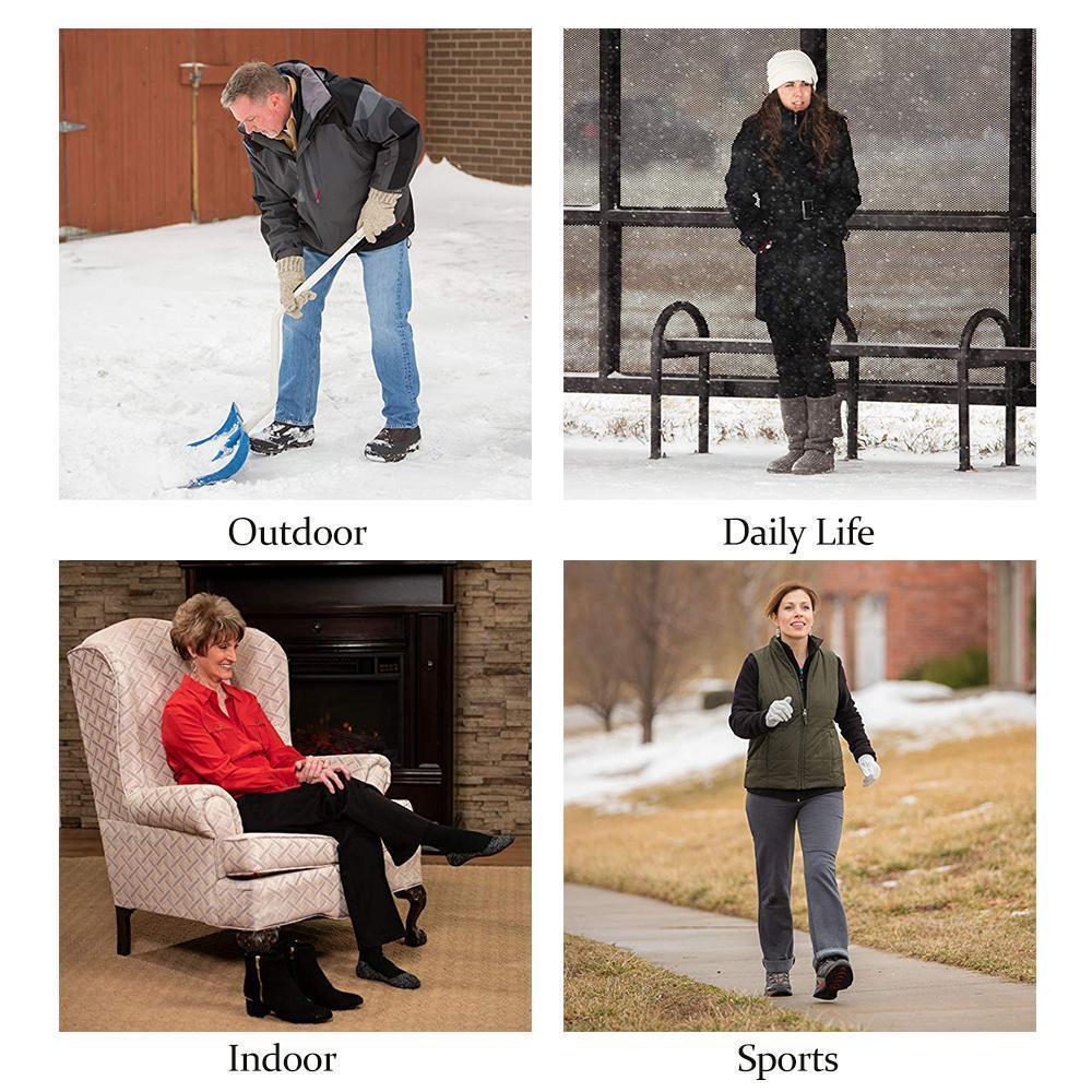 Frendorf | 35˚ Below Ultimative Komfort Strümpfe, 2 Paare in Schwarz