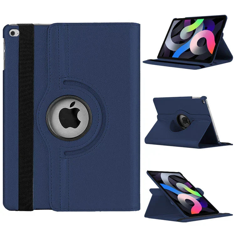 Frendorf | 360-Grad Rotierendes Smart Leder Standhülle für iPad – Automatisches Schlaf/Wach, Schützende Hülle