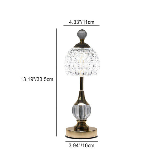 Moderne kreative Ananas Metall Acryl USB LED Tischlampe für Schlafzimmer