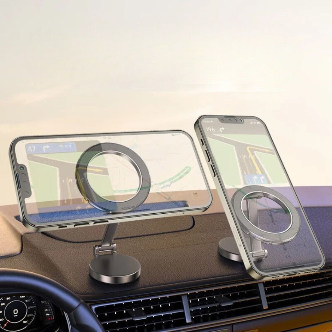 Frendorf | AutoGrip360 - 360° einstellbare magnetische Telefonhalterung für Autos