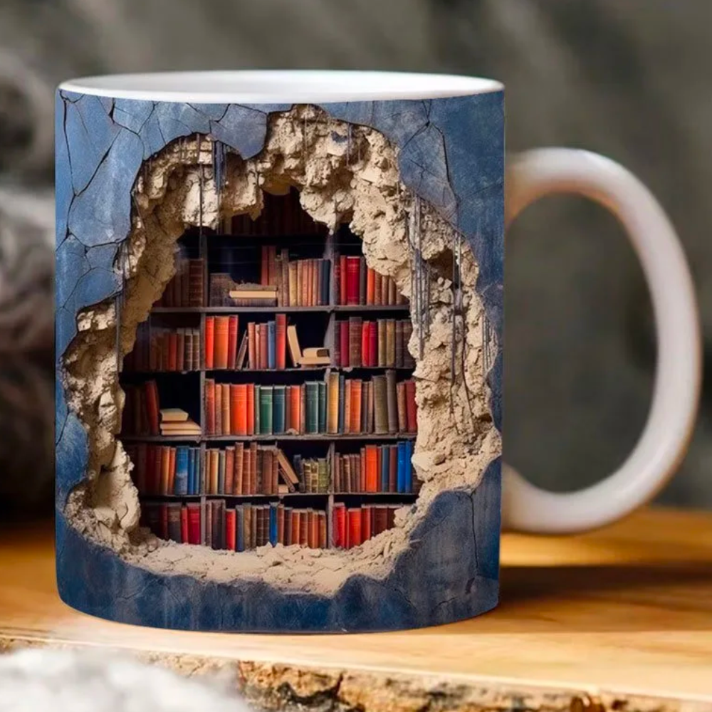 Frendorf | 3D Bücherregal Becher
