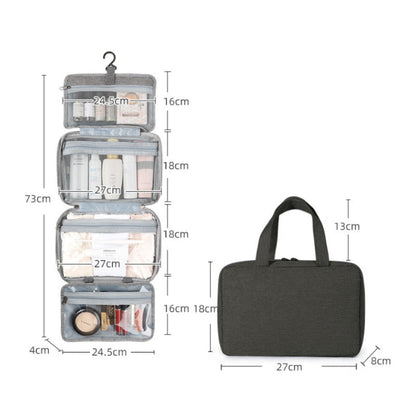 Frendorf | Perfekt für Reisen - Kulturtasche für Damen mit Aufhängehaken