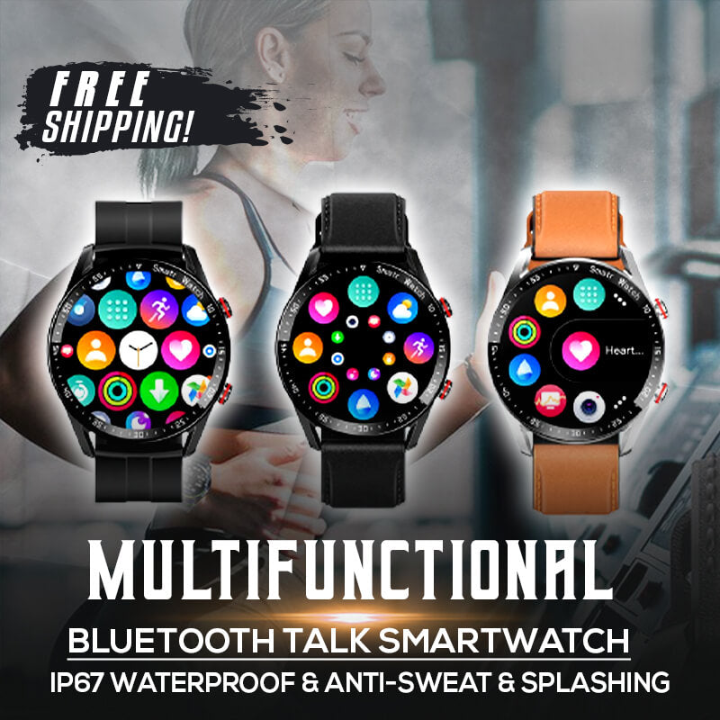 Frendorf | Multifunktionale Bluetooth Talk Casual Smartwatch Für Männer/Frauen