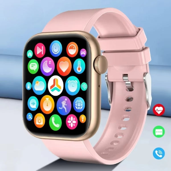 Frendorf | Edition 2024 Smartwatch für Frauen - Fitness Smartwatch für Android - Stilvolles tragbares Gerät für Mädchen & Jugendliche