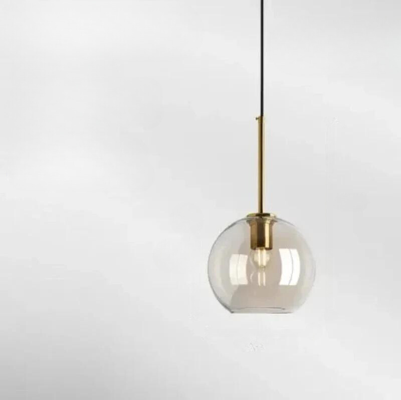 NordicGlas - Moderne Skandinavische Glas Hängeleuchte für Esszimmer und Wohnzimmer