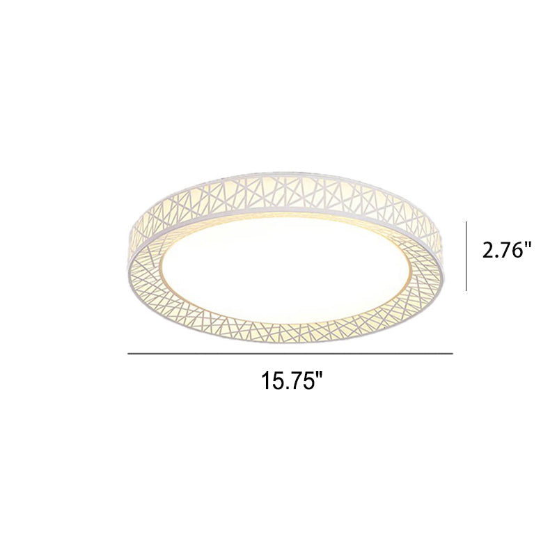 Frendorf | Orbivis Halo LED Deckenleuchte | Kreatives Vogelnest-Design | Modern & Dimmbar | Runde Leuchte