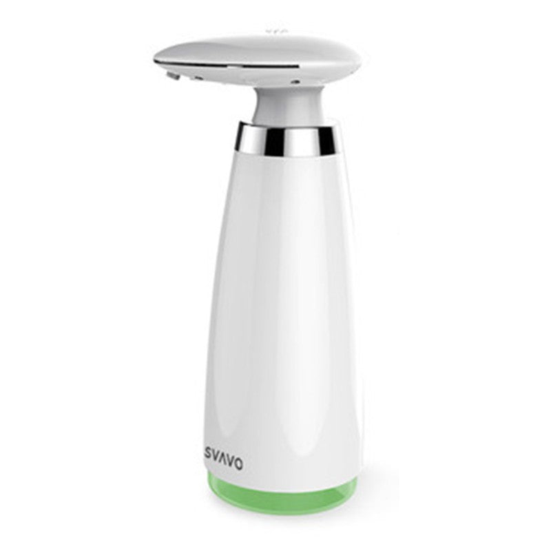 Frendorf | Berührungsloser automatischer Seifenspender mit 340 ml Kapazität, Infrarot-Bewegungssensor, wasserdichter Basis und verstellbaren Schaltern, geeignet für Bad, Küche, Hotel und Restaurant